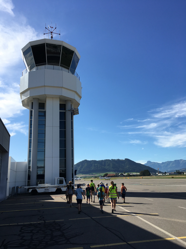 Kurs "Den Flughafen Bern hautnah erleben" (Sommer 2019)